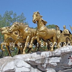銅馬雕塑，鑄造銅馬，馬雕塑