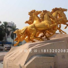 鑄銅飛馬，銅雕飛馬雕塑