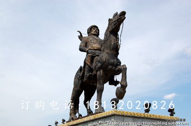 銅雕人物騎馬,廣場(chǎng)景觀雕塑