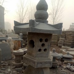 青石宮燈，仿古石燈