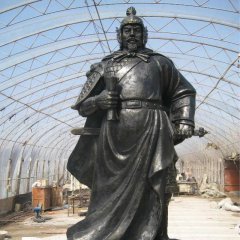 鄭和銅雕，廣場(chǎng)古代名人銅雕