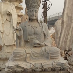 地藏王石雕，石雕佛像
