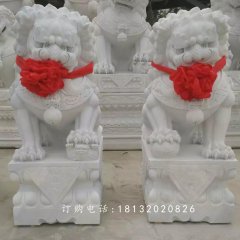 北京獅，漢白玉獅子雕塑