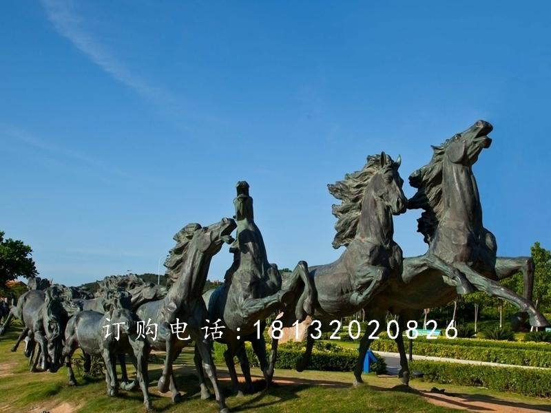 駿馬銅雕,廣場(chǎng)銅雕馬