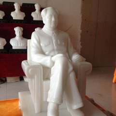 漢白玉偉人雕塑，毛主席石雕
