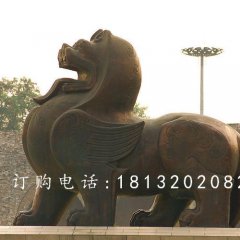 貔貅銅雕，廣場(chǎng)神獸銅雕