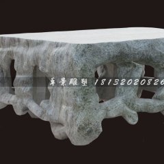 青石石桌，異形桌子石雕