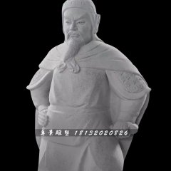 古代將軍石雕，廣場人物石雕