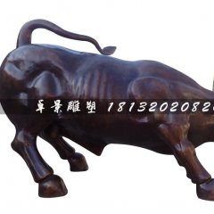 華爾街銅牛，廣場動物銅雕