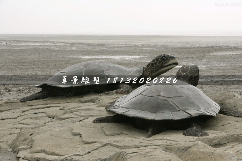 玻璃鋼烏龜?shù)袼?，仿真烏龜?shù)袼?(1)