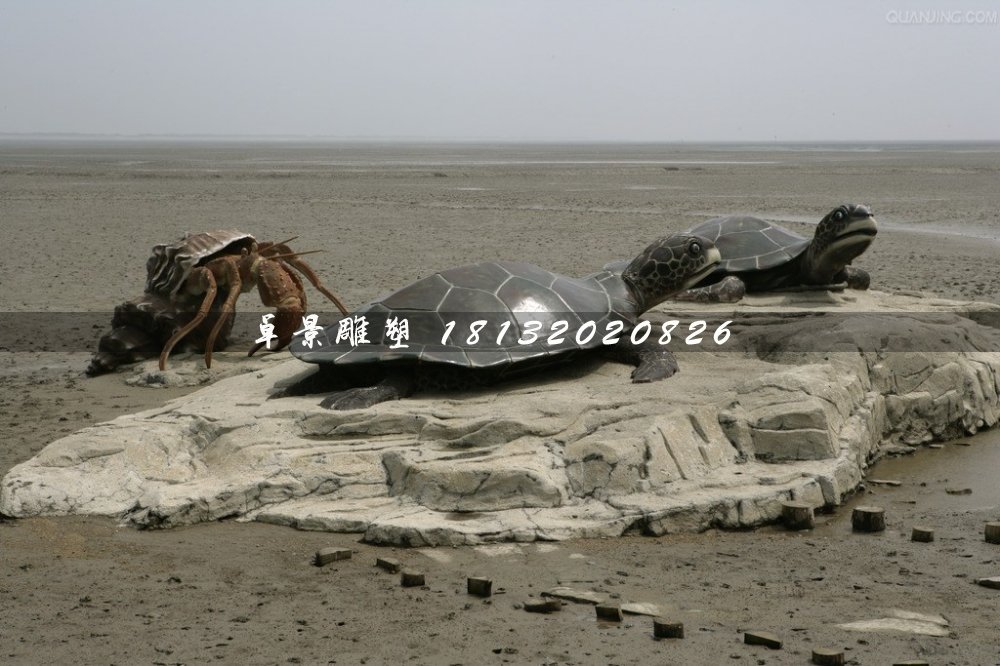 玻璃鋼烏龜?shù)袼?，仿真烏龜?shù)袼?(2)