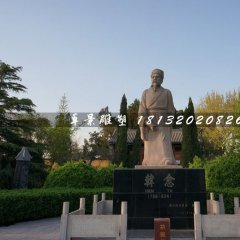 韓愈石雕，廣場(chǎng)古代名人石雕