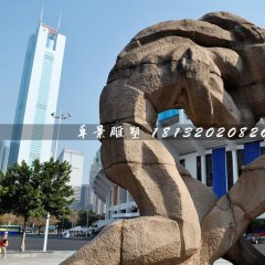 搏擊者石雕，廣場(chǎng)景觀石雕