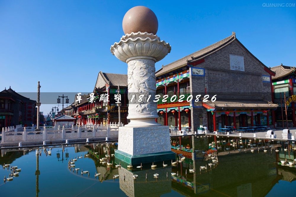 風(fēng)水球石雕，景區(qū)景觀石雕