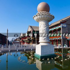 風(fēng)水球石雕，景區(qū)景觀石雕