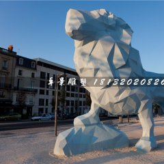 獅子石雕，抽象動(dòng)物石雕