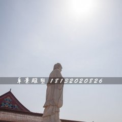 石雕孔子，校園古代名人石雕