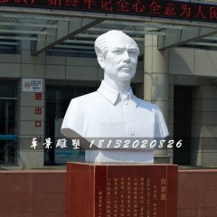 白求恩胸像石雕，醫(yī)院人物石雕