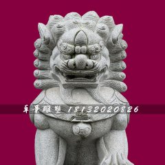 北京獅石雕，大理石獅子