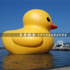 大黃鴨雕塑，玻璃鋼卡通雕塑