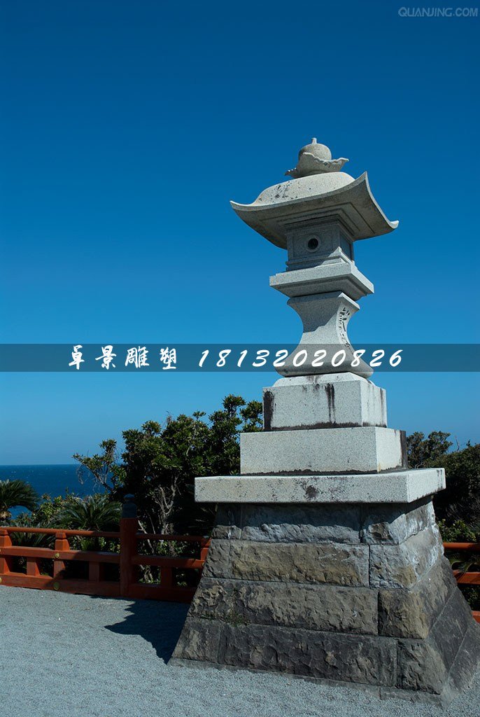 宮燈石雕，園林景觀石雕 (1)