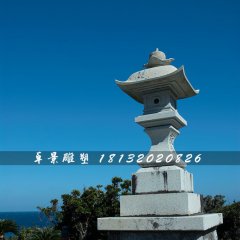 宮燈石雕，園林景觀石雕