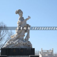 洛神石雕，廣場神仙石雕