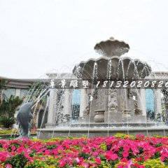 噴泉石雕，公園歐式噴泉石雕