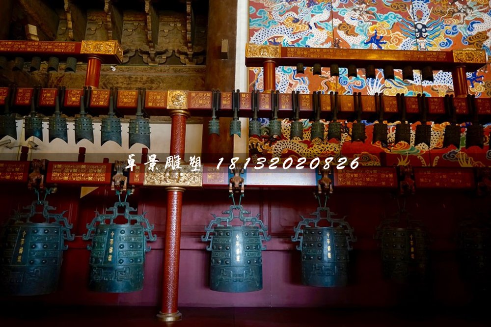 青銅編鐘雕塑，仿古編鐘雕塑 (2)