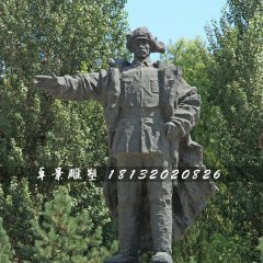 楊靖宇將軍銅雕，抗戰(zhàn)烈士銅雕
