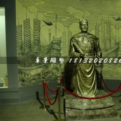 鄭和銅雕，古代英雄銅雕