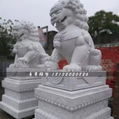大型獅子石雕，北京獅石雕