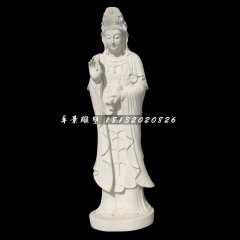 觀世音菩薩石雕，立式佛像