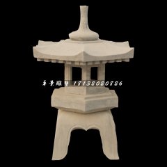 小型石燈，大理石燈雕塑