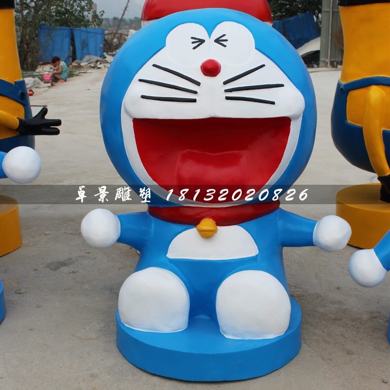 多啦a夢(mèng)雕塑，卡通動(dòng)漫雕塑