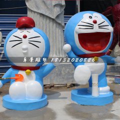 多啦a夢雕塑，卡通動漫雕塑
