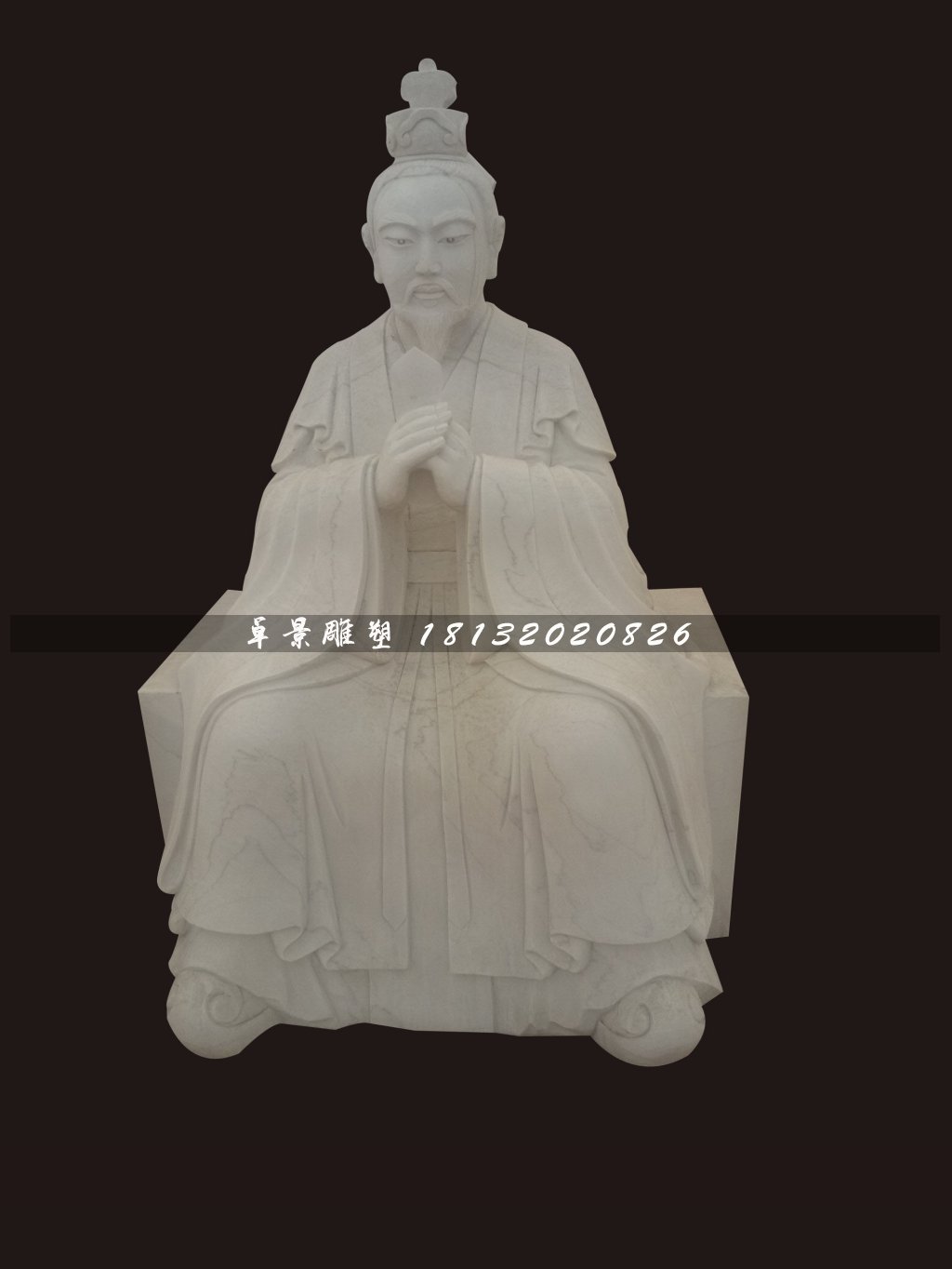 古代人物石雕，廣場(chǎng)人物石雕