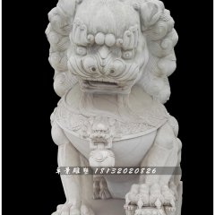 北京獅石雕，小型石獅子雕塑