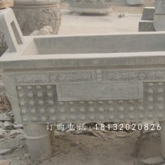 石雕鼎，四足石鼎，廣場(chǎng)鼎石雕