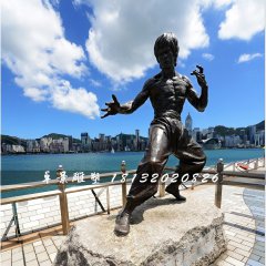 李小龍銅雕，電影明星銅雕