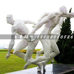 擲鐵餅雕塑，不銹鋼運(yùn)動(dòng)員雕塑