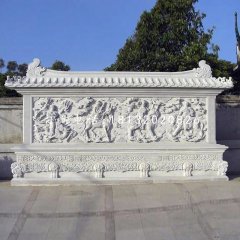 石雕影壁，廣場照壁石雕