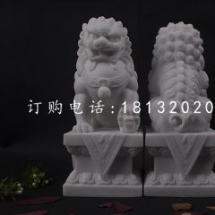 漢白玉北京獅，石獅子