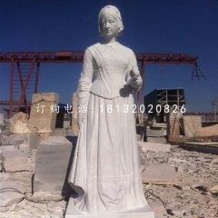 大理石南丁格爾石雕，醫(yī)院名人石雕