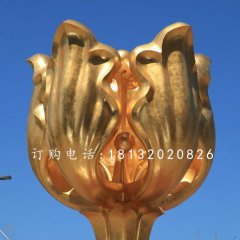 紫荊花雕塑，廣場不銹鋼雕塑