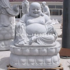 彌勒佛石雕，大肚彌勒佛石雕