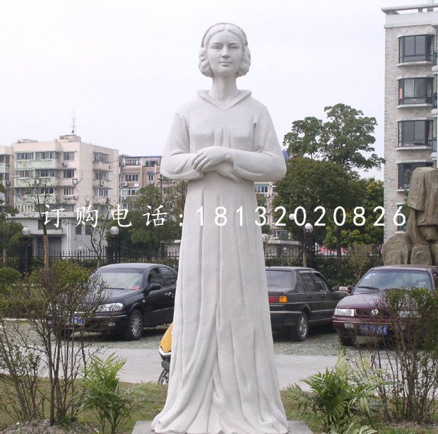 南丁格爾石雕，醫(yī)院人物石雕