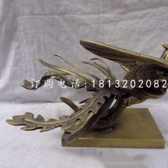 鳳凰銅雕，廣場鳳凰雕塑