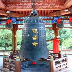 寺廟銅鐘，青銅鐘雕塑