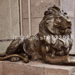 匯豐獅銅雕，歐式銅獅子